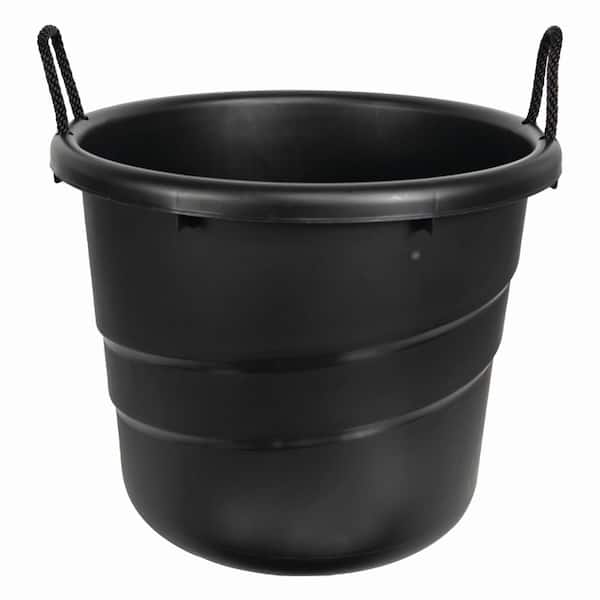 21 Gal. Utility Tub Storage Tote with Rope Handles (2023-0560) 21 Gal. Utility Tub Storage Tote with Rope Handles (2023-0560)